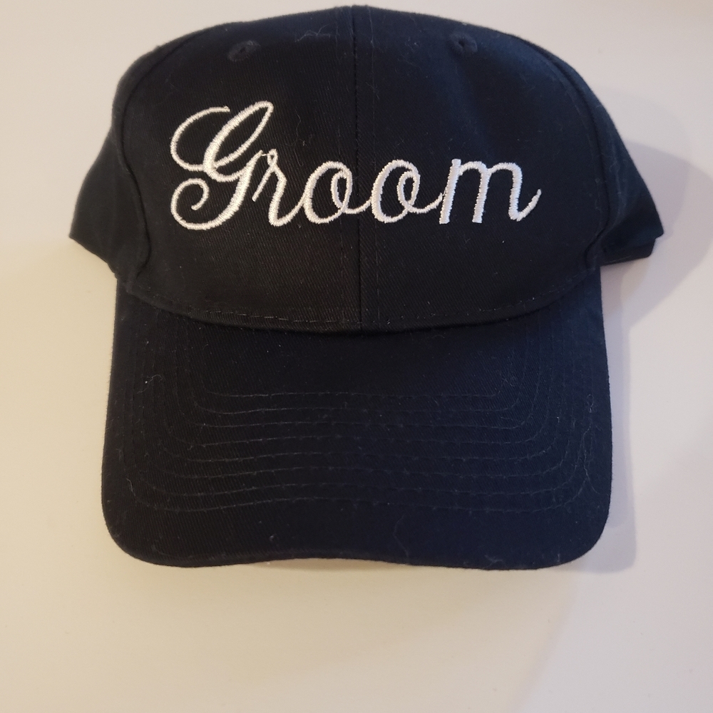 Hat "groom" baseball cap